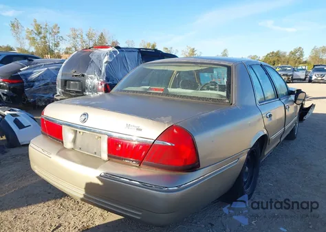 1999 Mercury Grand Marquis Gs из США, поврежденный, VIN 2MEFM74WXXX703928